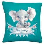 Eléphant Welcome Baby Garçon2