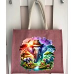 Eléphants Chapeau Paysage2