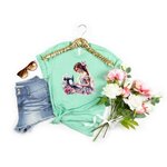 Femme Couturière transfert thermocollant impression dtf flex textile t-shirt femme homme enfant débardeur top sweat