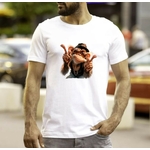Monkey Casquette Lunettes Transfert thermocollant impression dtf flex textile t-shirt homme femme enfant sweat top débardeur