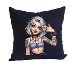 femme tatouages transfert thermocollant impression dtf flex trextile coussin orailler objet accessoire déco