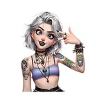 femme tatouages transfert thermocollant impression dtf flex trextile