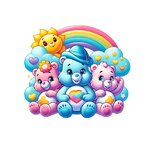 Ourson Couleurs Transfert thermocollant impression dtf flex textile