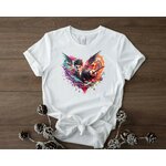 harry potter coeur transfert thermocollant impression dtf flex textile tshirt homme femme enfant pull blouson veste sweat