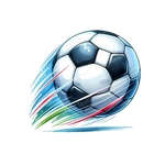 Ballon Foot Transfert thermocollant impression dtf flex textile