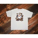 gnome chat transfert thermocollant impression dtf flex textile t-shirt enfant femme homme bébé sweat pull