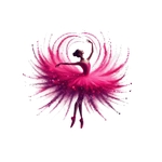 Danseuse Transfert thermocollant impression dtf flex textile