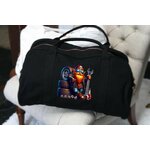 Mécano Roues Clé transfert thermocollant impression dtf flex textile sac sport plage dos voyage mains shopping