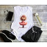 fillette danseuse colère transfert thermocollant impression dtf flex textile t-shirt femme enfant homme sweat top pull jeans veste