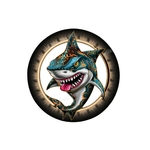 Requin Tatouages Oeil transfert thermocollant impression dtf flex textile