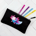 axolotl transfert thermocollant impression dtf flex textile trousse école maquillage sac accessoire déco jouet