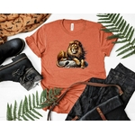 Lion Rocher Magnifique transfert thermocollant impression dtf flex textile t-shirt homme femme enfant veste jeans sweat pull