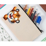 Tigre Rigole Humour transfert thermocollant flex textile trousse école enfant bébé
