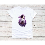 Femme Asiatique Temple transfert thermocollant flex textile t-shirt homme sweat veste jean pull