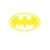 logo batman motif thermocollant