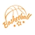 ballon basket motif thermocollant