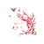 main arbre branches motif thermocollant