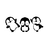 petits pingouins motif thermocollant