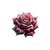Rose givrée impression dtf flex textile