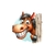 Cheval Caché Humour Impression DTF Flex textile