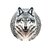 Loup Tatouage Tribal impression dtf flex textile