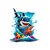 requin étoiles mer impression dtf flex textile