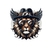 Lion lunettes chapeau impression dtf flex textile