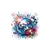 Boule Facettes Musique transfert thermocollant flex textile