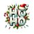 ho ho houx noël Transfert thermocollant impression dtf flex textile