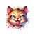 chat grimace humour transfert thermocollant impression dtf flex textile