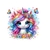 licorne papillons rainbow transfert thermocollant impression dtf flex textile