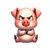 cochon grognon transfert thermocollant impression dtf flex textile