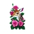 daim biche roses transfert thermocollant impression dtf flex textile