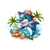 Dauphin plage bouée chapeau transfert thermocollant impression dtf flex textile
