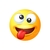 emoji loufoque transfert thermocollant impression dtf flex textile