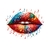 bouche musique transfert thermocollant impression dtf flex textile