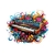 musique piano transfert thermocollant impression dtf flex textile