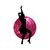 boule danseuse disco transfert thermocollant impression dtf flex textile