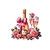 champagne rosé fleurs transfert thermocollant impression dtf flex textile