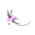 orchidée transfert thermocollant impression dtf flex textile