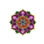 mandala fleurs feuilles transfert thermocollant impression dtf flex textile