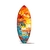 planche surf palmiers transfert thermocollant impression dtf flex textile