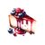 gâteau fruits rouges transfert thermocollant impression dtf flex textile