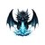 dragon élément eau transfert thermocollant impression dtf flex textile
