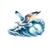 mouette vague transfert thermocollant impression dtf flex textile