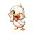 canard humour clin d'oeil transfert thermocollant impression dtf flex textile