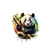 Panda bambou transfert thermocollant impression DTF flex textile