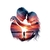 Couple Coucher Soleil transfert thermocollant impression dtf flex textile