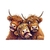 vaches grimaces humour transfert thermocollant impression dtf flex textile