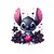 stitch noir coeurs fleurs transfert thermocollant impression dtf flex textile